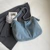 Große Tragetasche Damen Denim Schultertasche Unterarmtasche