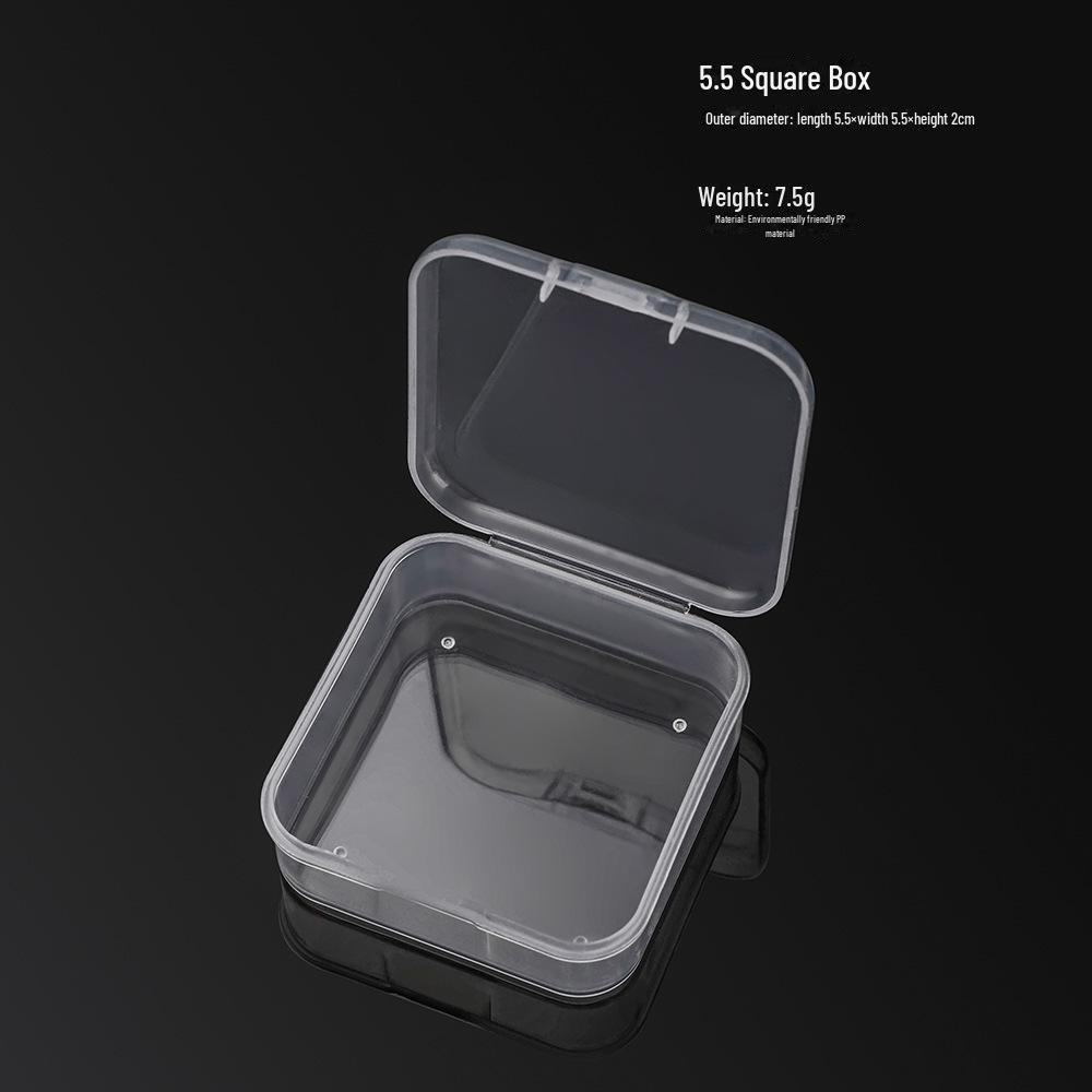 Удобный откидной ящик для хранения вещей: Органайзер для инструментов и украшений для ногтей с защитой от окисления 5.5 Square Box