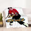 Elvis Decke Ultraweich Perfekt für Bett Couch Bettwäsche Für Alle Jahreszeiten Moderner Stil Perfektes Geschenk für Verwandte und Freunde