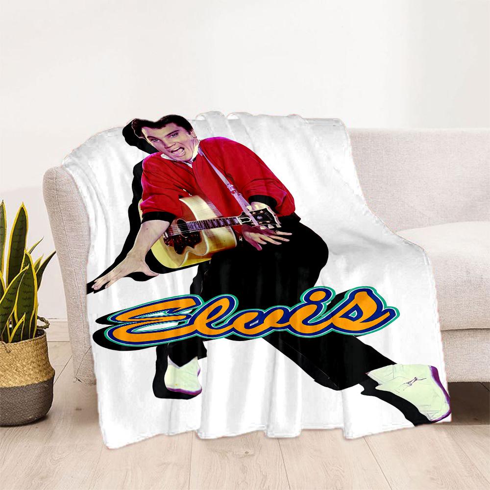 Elvis Decke Ultraweich Perfekt für Bett Couch Bettwäsche Für Alle Jahreszeiten Moderner Stil Perfektes Geschenk für Verwandte und Freunde