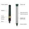 Eco-friendly Ultrasonic Garden Deterrent Cat Bird Dog Chaser Repellent Pest Control Animal Repeller