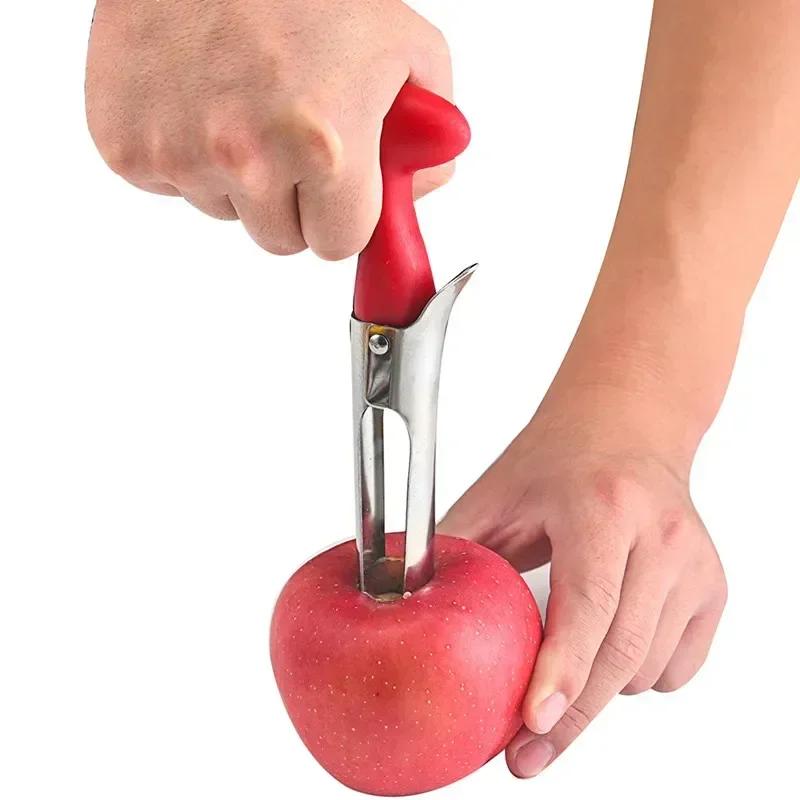 Stainless steel apple corer Vegetable Pear Kernel Remover Multi functional cutting tool kitchen tools Fruit slicer