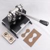 1set DIY leather punch die-cutting machine, manual hand press stamping mold tool, DIY handmade leathercraft pressing machine
