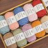 Handmade Cotton and Raffia DIY Yarn Pack for Weaving Bags & Hats