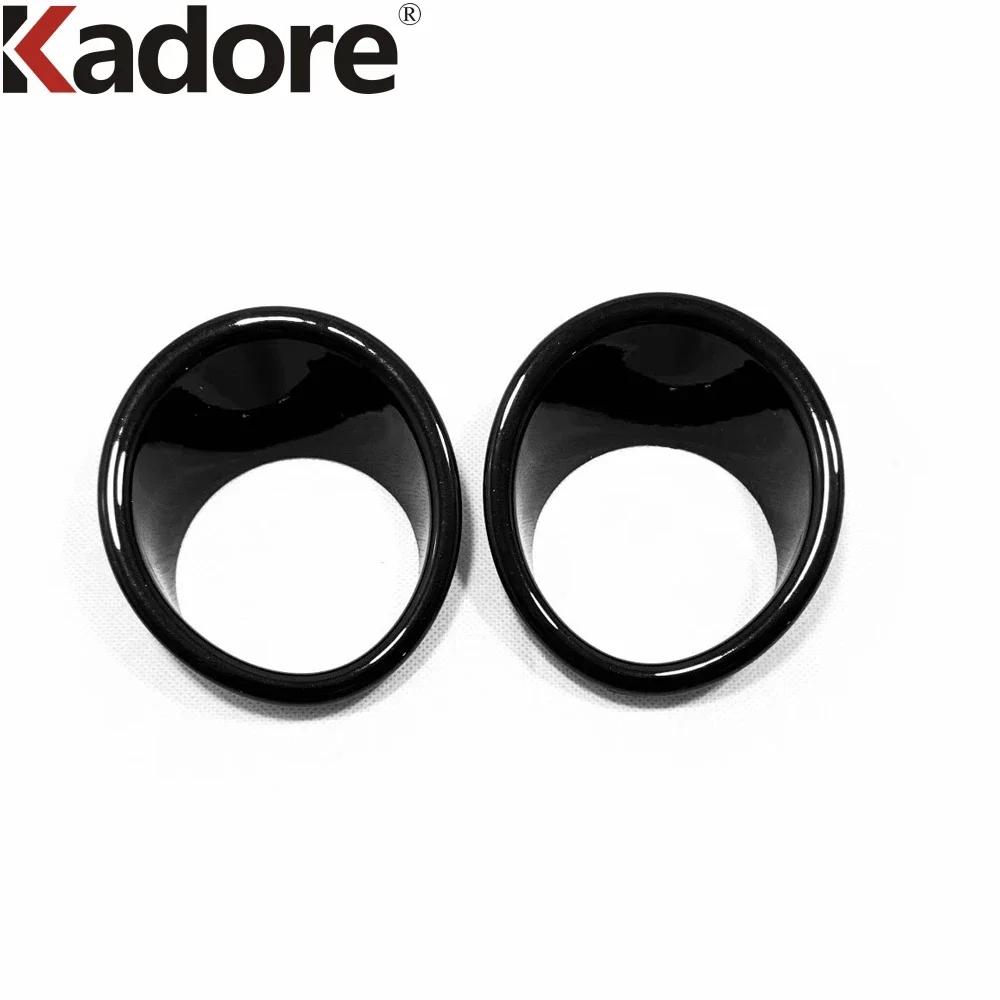 Front Fog Light Lamp Cover Trim For Toyota RAV4 RAV 4 Limited LE XLE Hybrid -2024 Carbon Fiber Car Foglight Trim Accessories