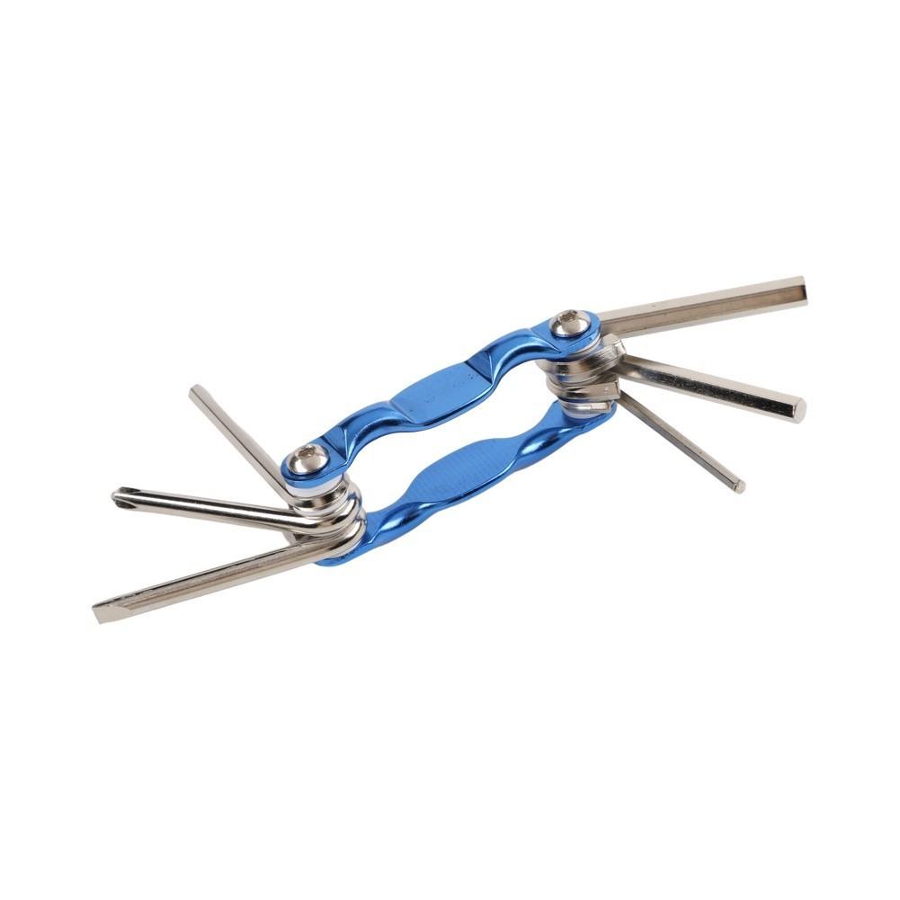 Aluminum Alloy Construction Foldable Hex Wrench Foldable Design