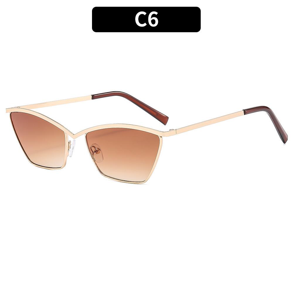 Fashion Sunglasses Trendy Vintage Sunglasses Eye Sunglasses Metal Uv400 Glasses For Parties Travel Fashion Styling
