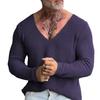 Men’s V-Neck Pullover Knit Sweater
