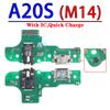 Usb Dock Charger Port for Samsung Galaxy 70 A10S A20S A30S A10E A20E A30 A40 A50 A60 A40S A50S A70S Charging Board Module