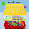 Children'S Button Puzzle Mushroom Nail Puzzle Intelligence Development Early Education Cognitive Puzzle Toy