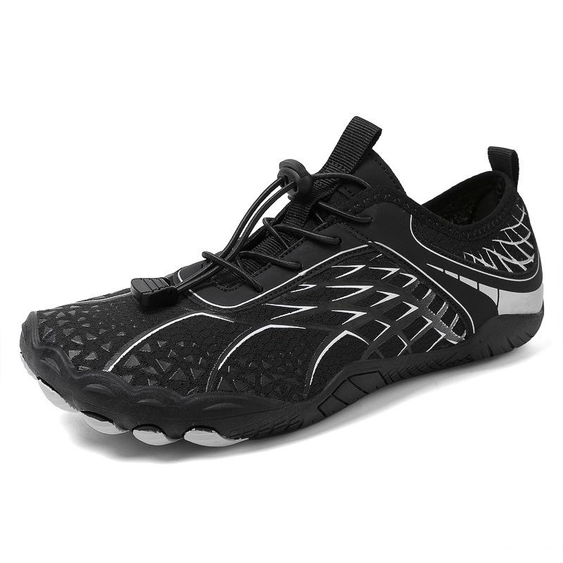 Outdoor Women's Creek Beach Shoes Non-slip Quick-drying Rafting Shoes Surfing Running Skipping Rope Men's Five-finger Wading Shoes Fitness Shoes