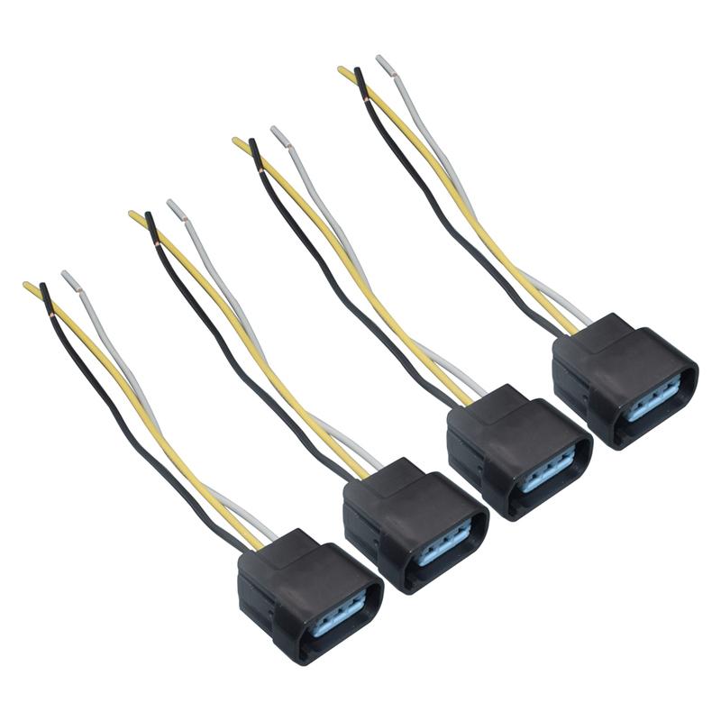 

4Pcs Ignition Coil Connector Plug Pigtail Cable Wire Fit for Honda K-Series K20 K24 TRC-7035a-2.0-21k