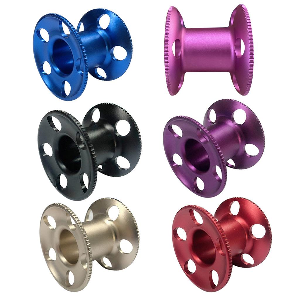 Diving Photography Equipment Aluminium Alloy Diving Wire Wheel Underwater Photography Five-hole Wire Wheel Spool Process