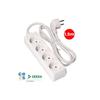 Multi-prise - EDM - 4 prises Schuko - 1,5m - 16A - 3500W