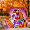 1pc Scooby Doo Outdoor Blanket - Throw Blanket, Soft , Flannel Blankets, Living Room, Travel, Camping c1209083