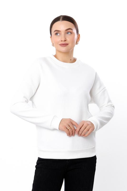 Sweatshirt – Women's Cozy Solid Loose Fit, Winter 8175-025 HC