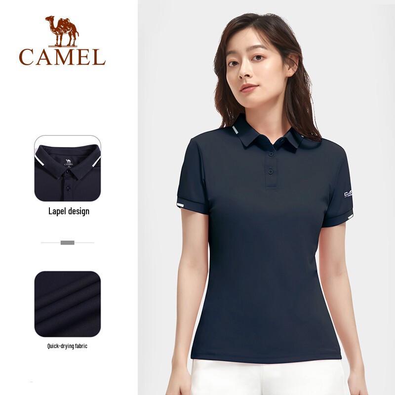 Camel Outdoor Quick-Dry Polo Shirt