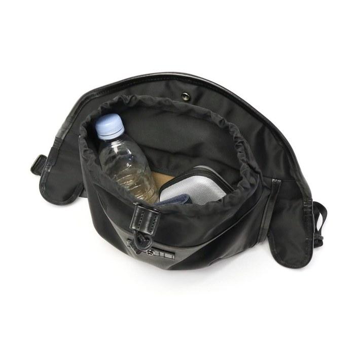 [Masterpiece] Face Leather Shoulder Bag 02870-l Black/10 Black(10)