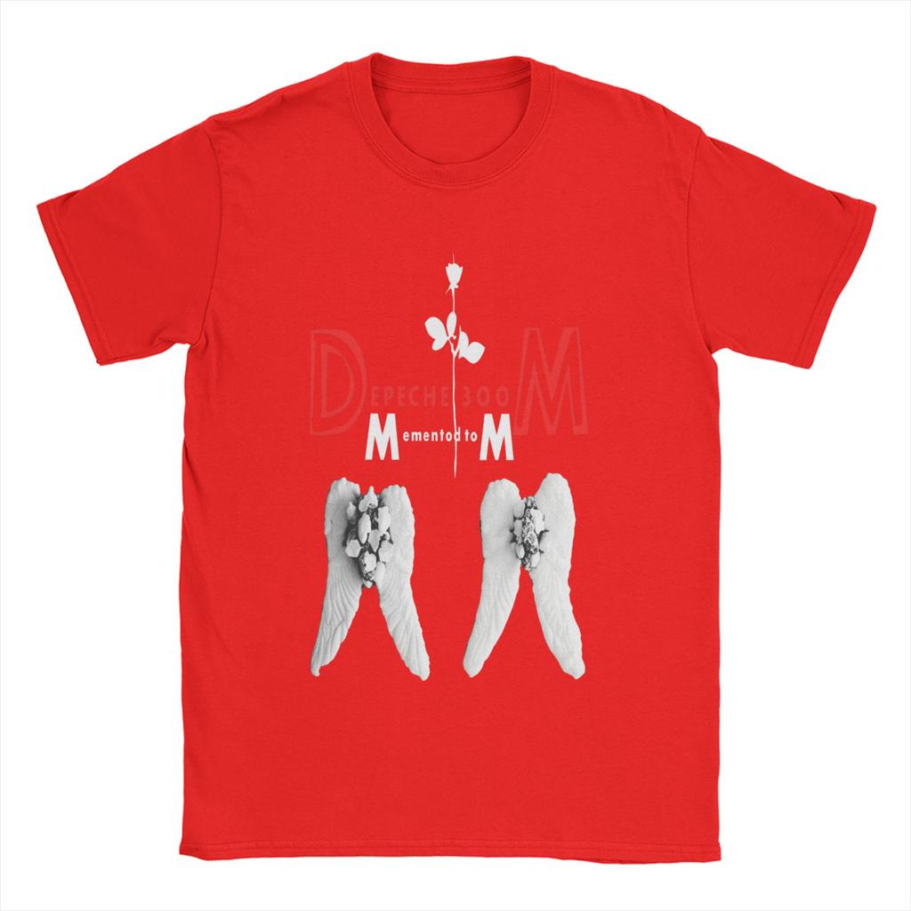 Electronic Rock Depeche Cool Mode T-Shirt Summer Hip Hop T Shirts Adult Cotton Crewneck Clothing Short Sleeve Streetwear Tops