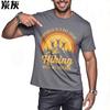 Breathable For Unisex Round Neck T Shirt Big Size Happiness Is A Day Spent Hiking With My Friends Minimalist Teeshirt Unisex Tops