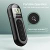FM Radio Rechargeable Portable   Transistor Radio with LCD Screen Headphone and Belt Clip for Jogging Walking