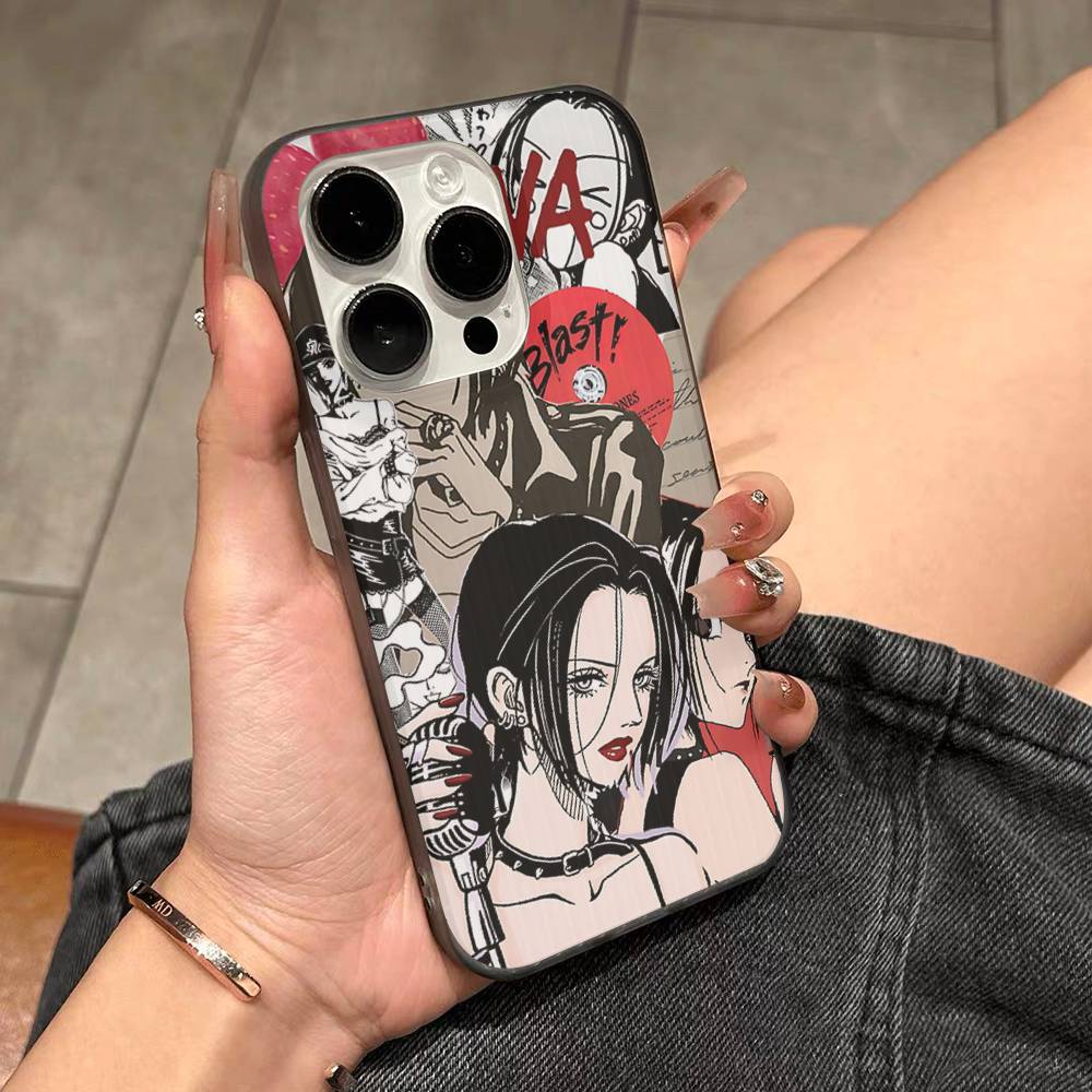 Comics Oosaki Nana Hot Japan For IPhone 17 16 15 14 13 12 11 Pro Max Plus Pro Corrugated Shockproof Matte Phone Cover
