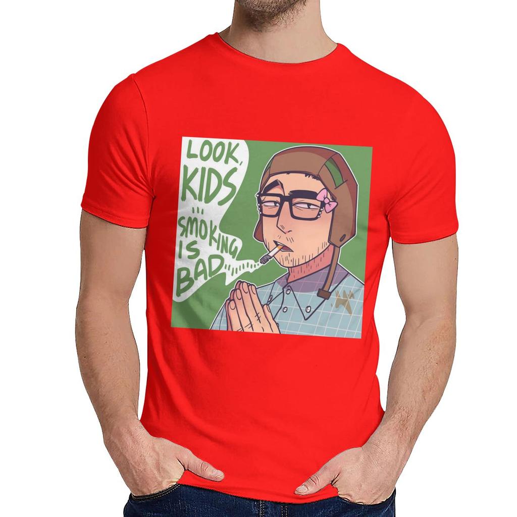 Crewneck Filthy Frank Smoking Tee Shirt Vintage Male Cotton T Shirt Plus Size