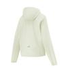Li-Ning Running Series Solid Color Zipper Hooded Comfortable Breathable Fleece Warm Loose Sports Jacket Women Jackets Gelid-Yellow AFDU348-3