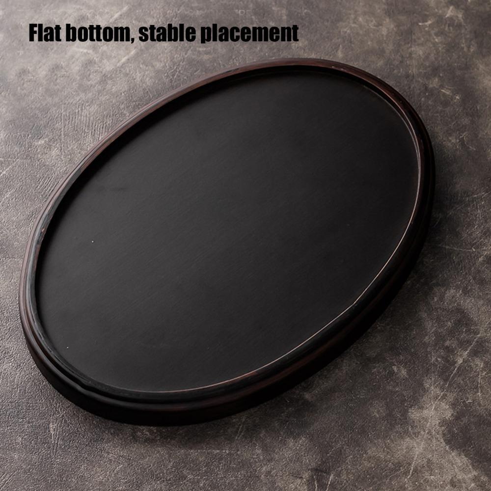 Bamboos Tea Coaster Tray Smooth Surface Holder Tray Stackable Food Platter Afternoon Tea