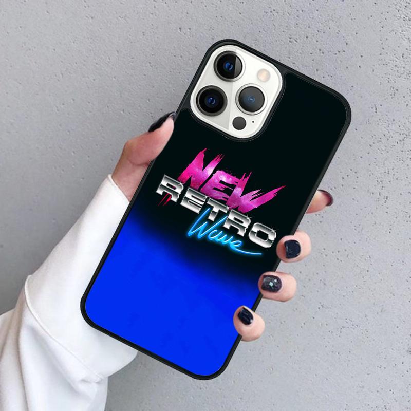 Retrowave Neon 80's Phone Case For iPhone 17 Air 15 16 11 12 13 14 Pro Max Cover For iPhone 17 Air Max Plus Coque Fundas