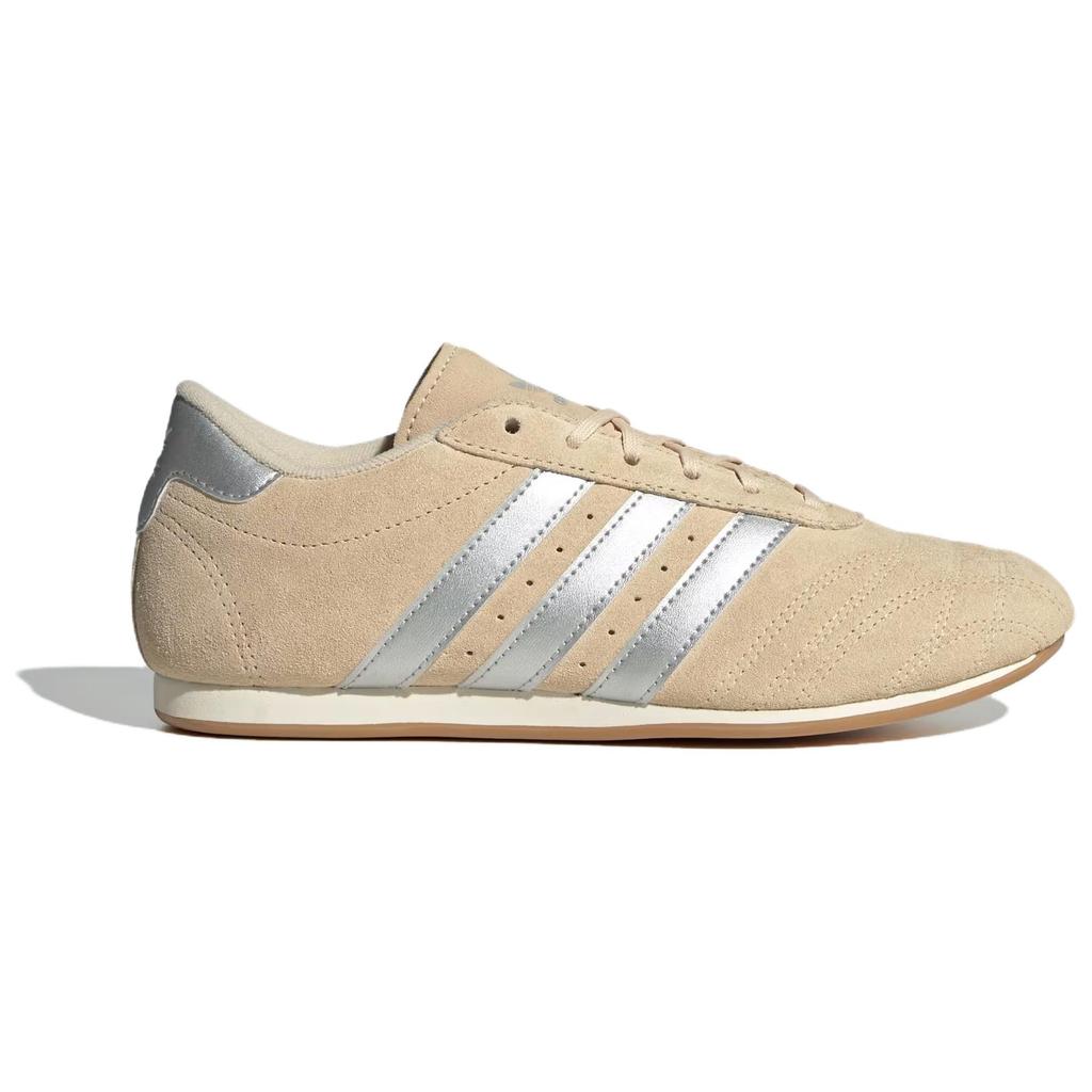 Adidas  Taekwondo Lace Sand Strata Silver Metallic Women Sneakers Cream Off-White JQ0558