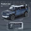1/32 Cool Land Rover Defender Off-Road Vehicle Model Toys, Simulated Alloy Toys Cars, Cool Desktop Ornaments, Adult Christmas/Birthday Gifts