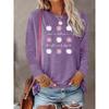 Women's Vintage Floral Print Long Sleeve T-Shirt