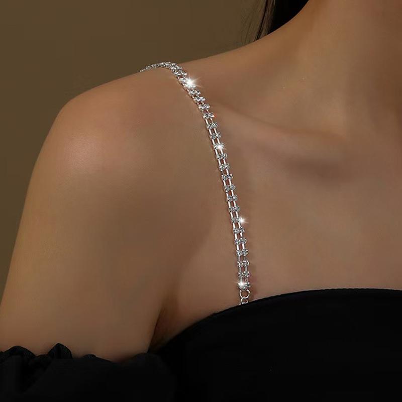 Shoulder Straps  Underwear Straps Metal Bra Straps Non-Slip Sexy Invisible Cool Women Bra Strap For Decor
