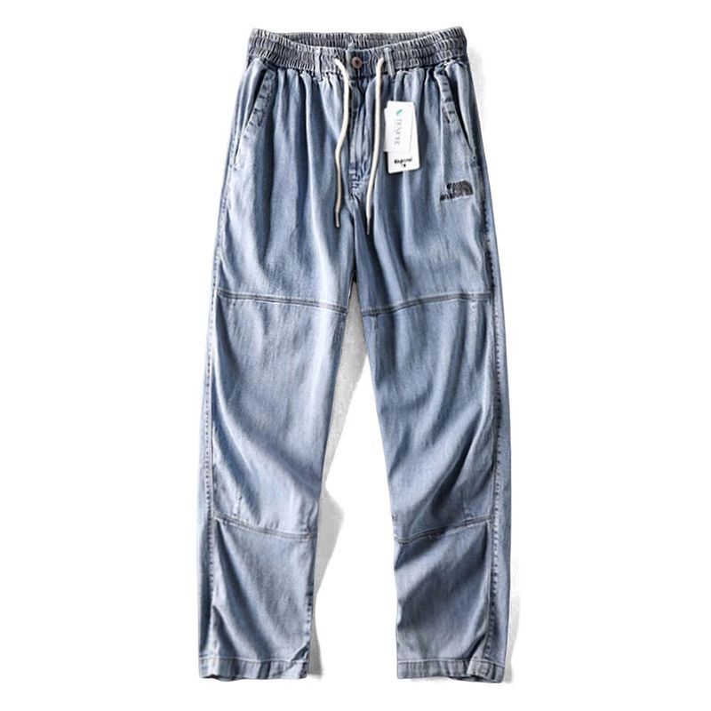 Ice Oxygen Bar Lysel Summer Export Lyocell Jeans Light Blue XL