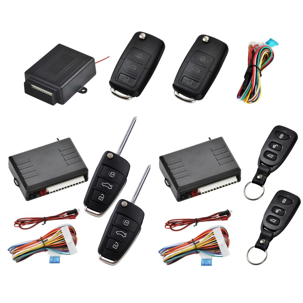 12V Universal Alarm Keyless Entry System Car Automatic Central Kit Door Lock Vehicle Remote Control System For Car Accessories
