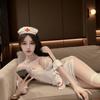Sexy Lingerie Sexy Two-dimensional Nurse Uniform Suit Free Slim Strap Hip Skirt Couple Toy