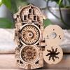 Wooden Prague Square Fridge Magnets Unique Design Refrigerator Magnets  Home Decor
