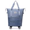 TS JYL laptop bag,Foldable Wheel Travel Bag Multi-Function Storage Expanded Luggage Bag