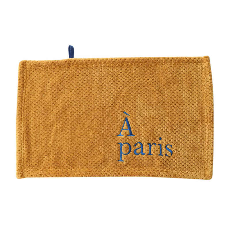Hand Towel Embroidery Soft Water Absorbent Skin Friendly Home Bathroom
