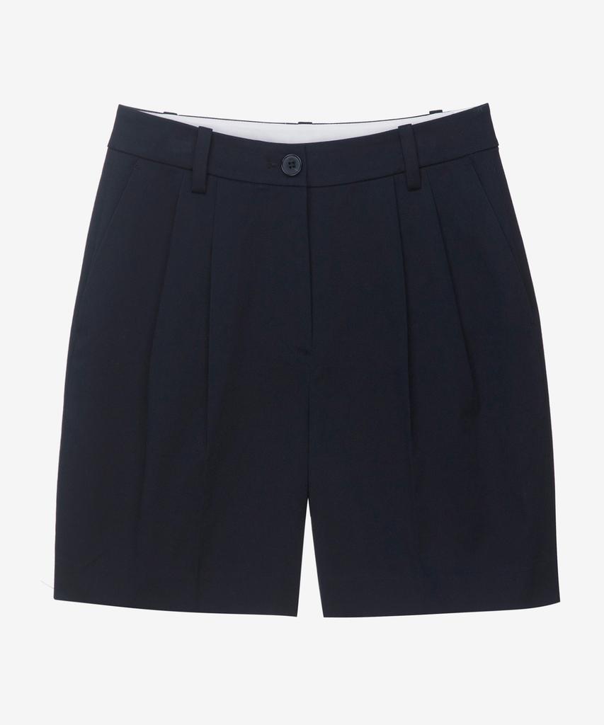MIND BRIDGE WOMEN [W] Double-Pleated 3/4 Shorts - 2 Colors Myhp3212