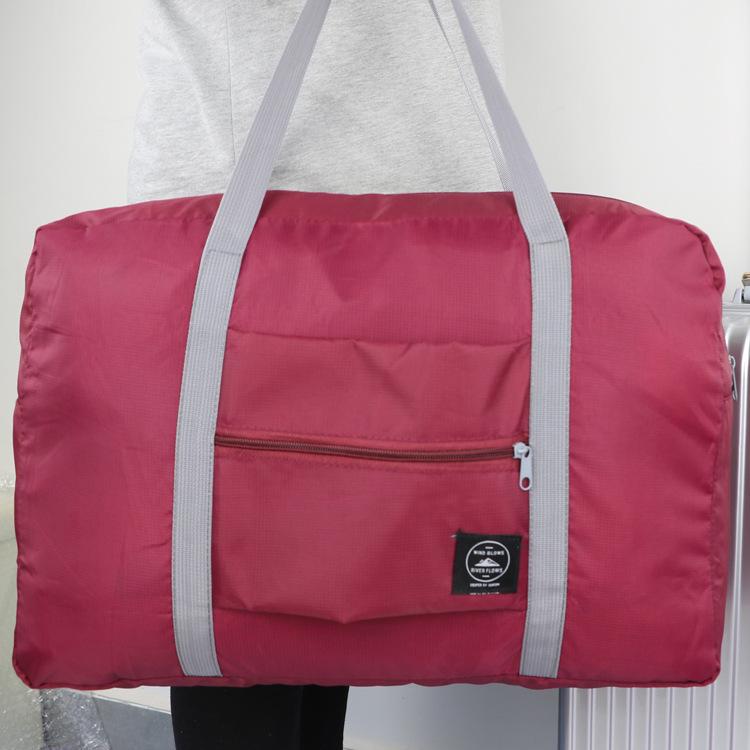 Foldable Travel Storage Bag - Large Capacity for Clothes and Quilts