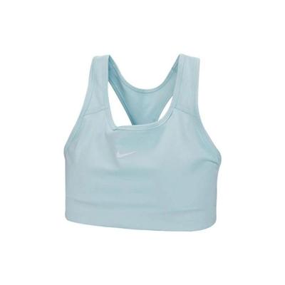 Medium Support One-Piece Padded Solid Color Sports Bra Women Underwear Blue BV3637-483