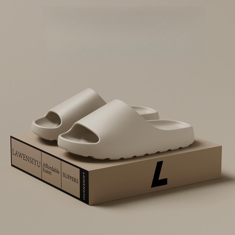 Herren-Slipper für Sport und Outdoor-Bekleidung, Bequeme EVA-Slipper mit dicker Sohle für Damen