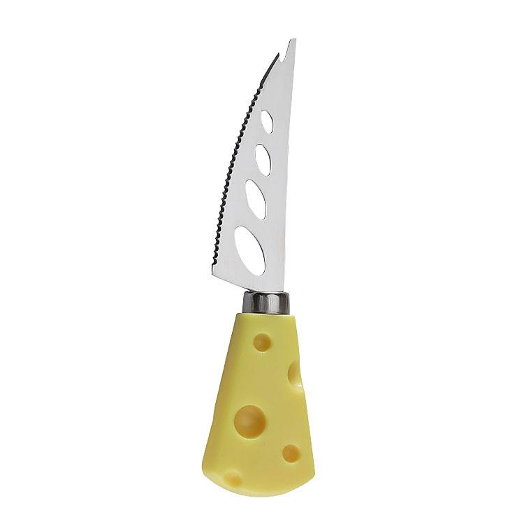 6PCS/SET Steel Stainless Cheese Knives With Bamboo Wood Handle Cheese Slicer Cheese