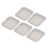5Pcs Bordered Adhesive Dressing Pad Waterproof Individually Packed Wound Dressing Pads for Bedsore Pimple Ulcer