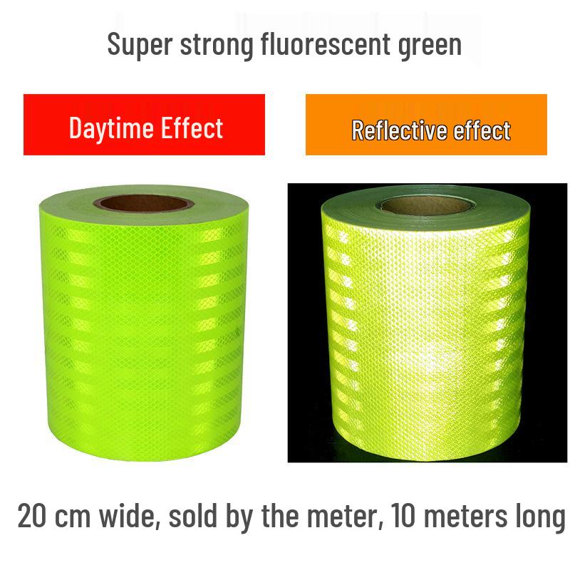 20cm Heavy-Duty Reflective Sticker for Traffic Warning and Anti-Collision