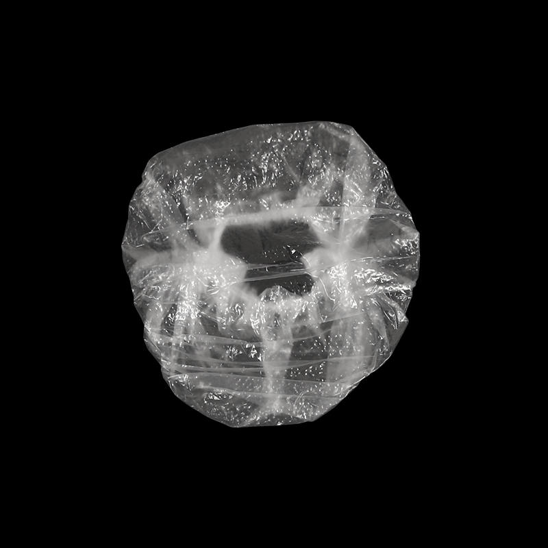 100 PCS Waterproof Earpack Plastic Wrap Disposable Hair Earmuff Dye Transparent Elastic Shower Hair Dye Protection Tool Ear Shield