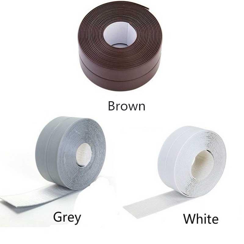 Water&mould Proof Wall Sealing Tape Door Window Gap Beauty Seam Sticker Kitchen Water&mould Proof Wall Sealing Tape Door Window Gap Beauty Seam Sticker Kitchen