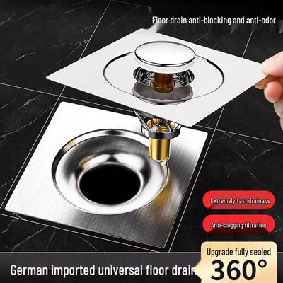 Langlebiger magnetischer Bodenablauf mit Insekten- und Geruchsdichtem Kern, Rücklaufsichere Badezimmer-Abwasserlösung